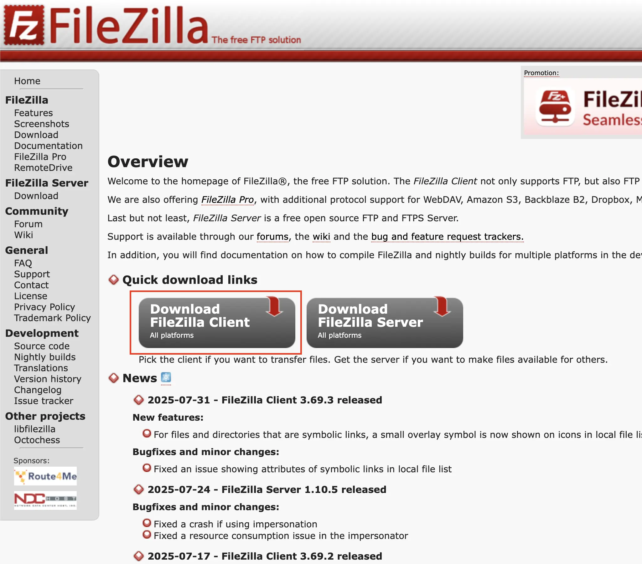 FileZilla 설치.webp